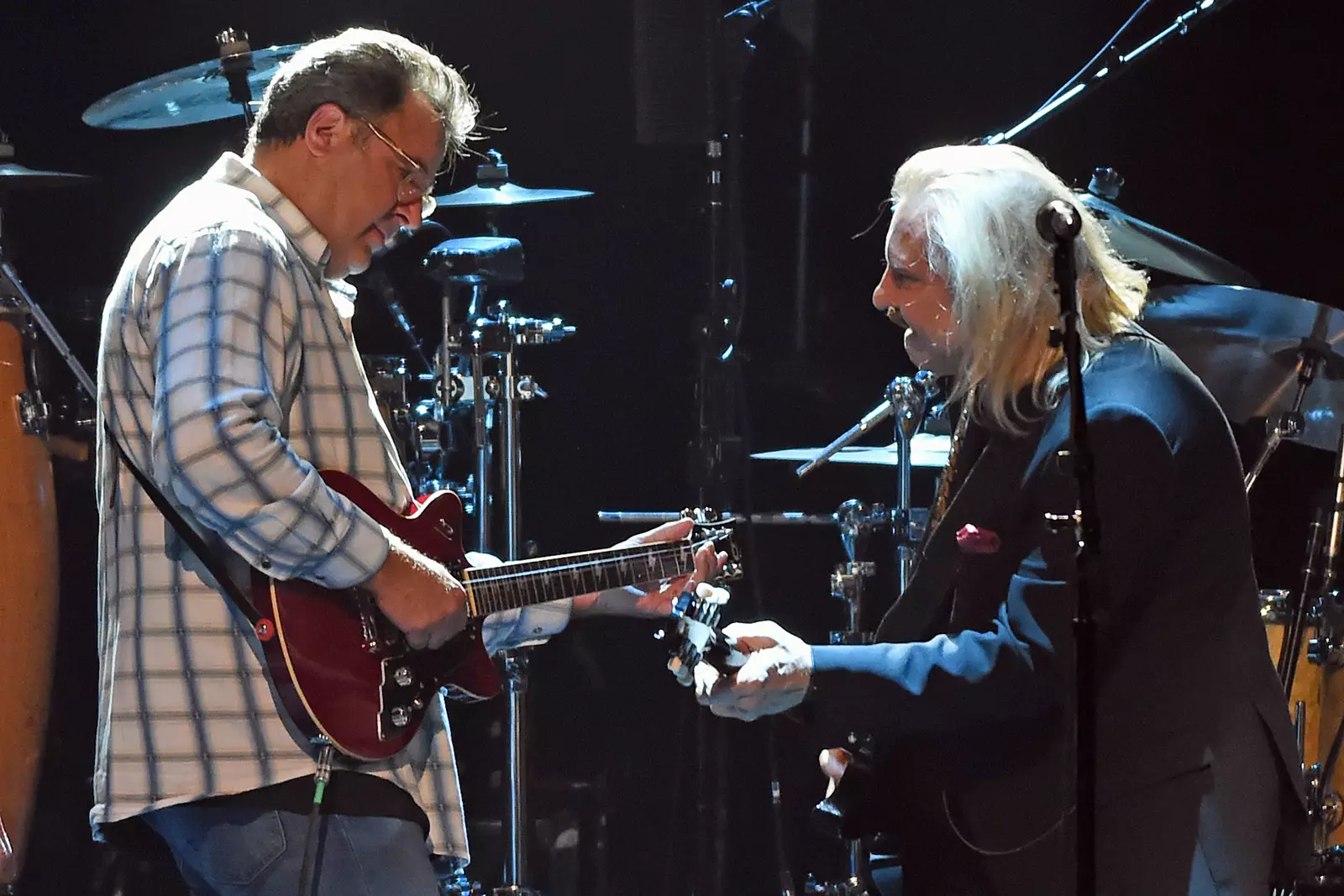 Vince Gill and Joe Walsh of Eagles