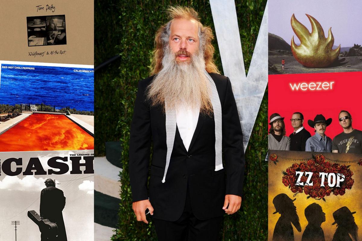 32 Hit Albums Produced by Rick Rubin