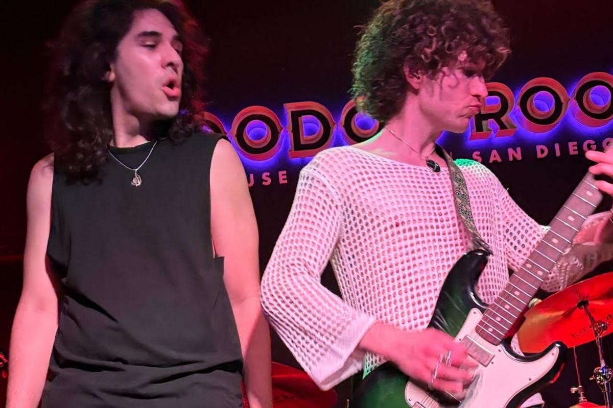 Watch Kiss Sons Stanley Simmons Play Their First Show