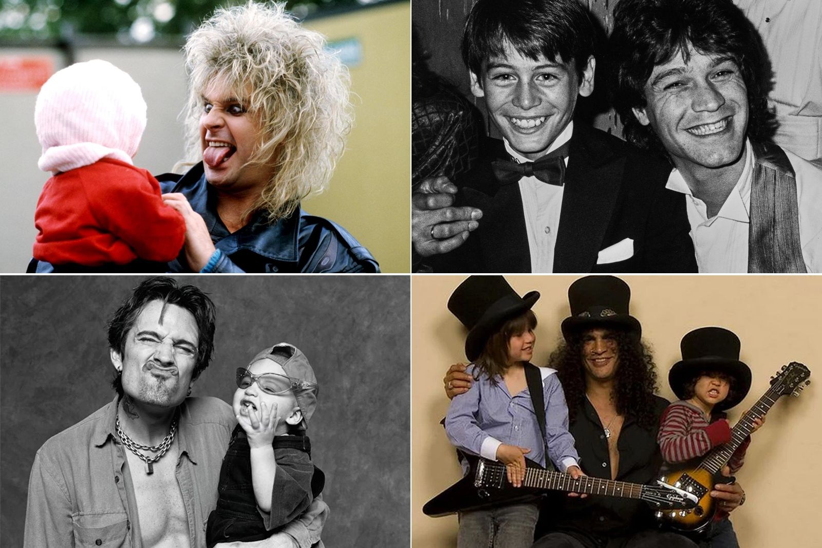 Rock Stars Being Dads: Photos of 43 Musicians With Their Kids