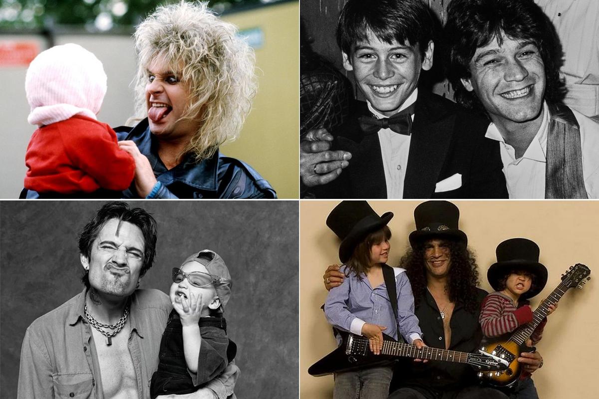 Rock Stars Being Dads: Photos of 43 Famous Musicians With Their Children