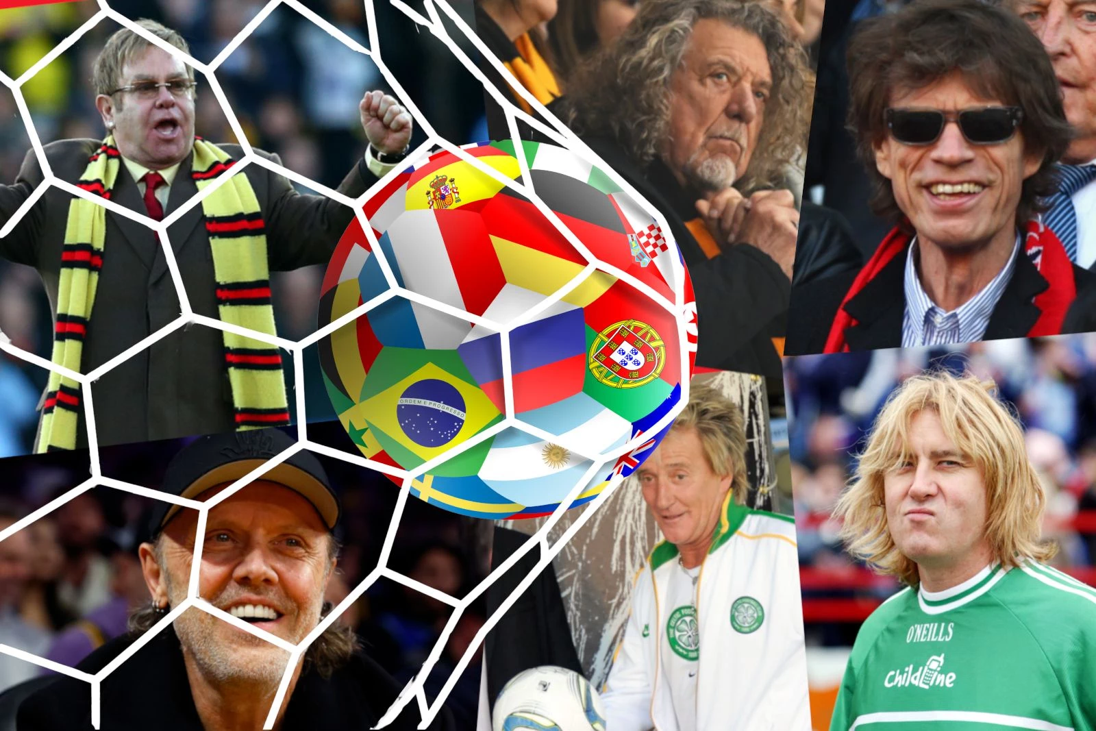 22 of Rock's Biggest Soccer Fans
