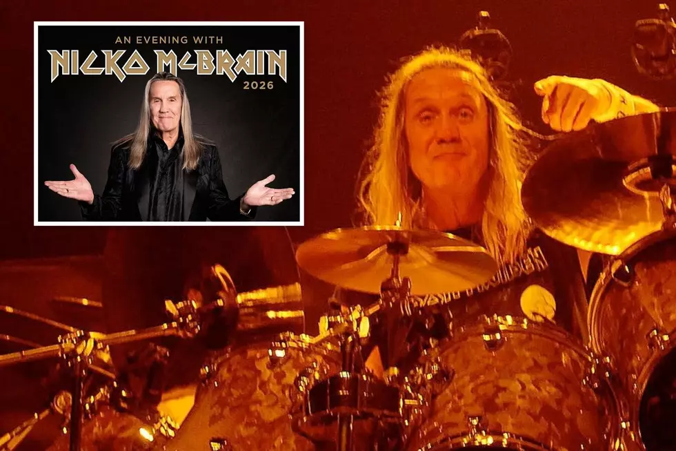 Iron Maiden’s Nicko McBrain Announces Fall 2026 Spoken-Word Tour to Promote Autobiography
