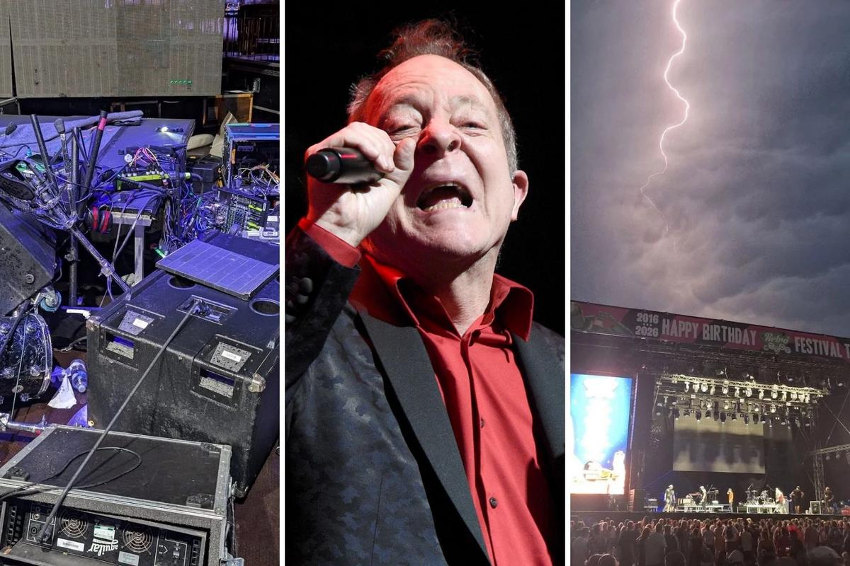 The B-52s' Set Canceled as Tornado Strikes French Festival