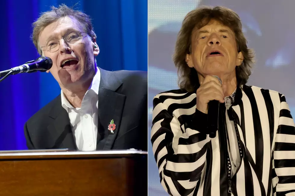 Steve Winwood and Mick Jagger