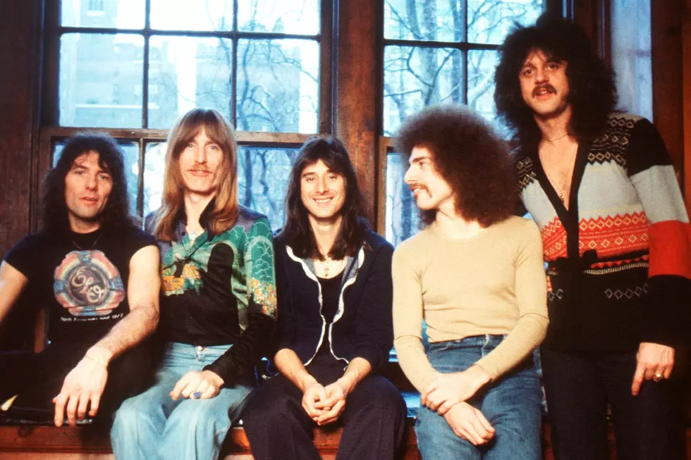 Journey in 1978, with Aynsley Dunbar, Ross Valory, Steve Perry, Neal Schon and Gregg Rolie. (Michael Putland, Getty Images)