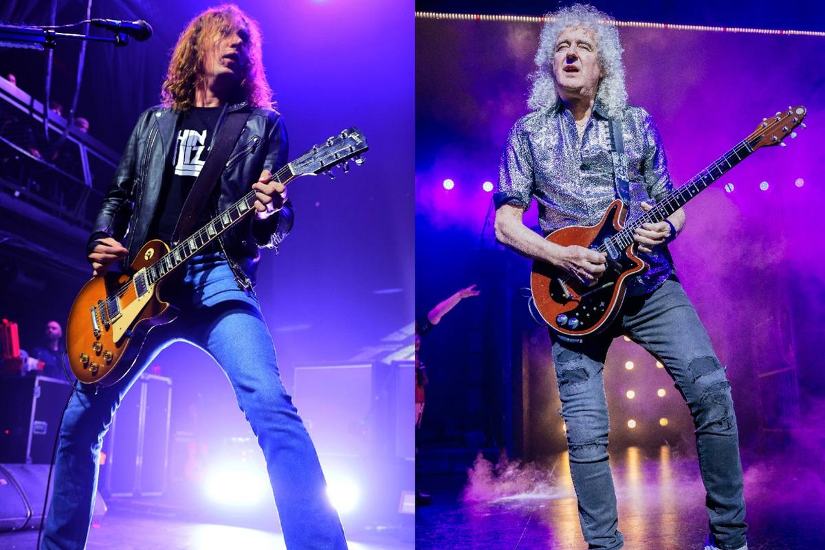 The Darkness' Dan Hawkins Recalls the Moment Brian May Leaned on Him Onstage