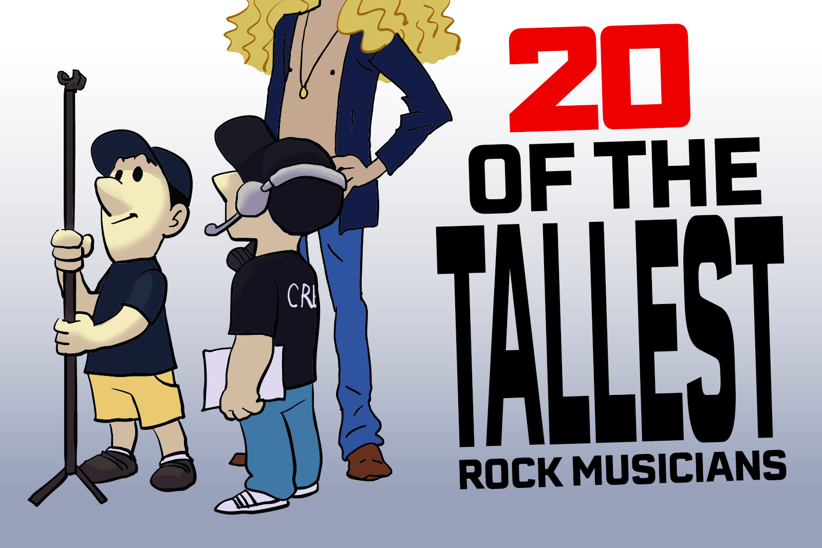 20 of the Tallest Musicians in Rock