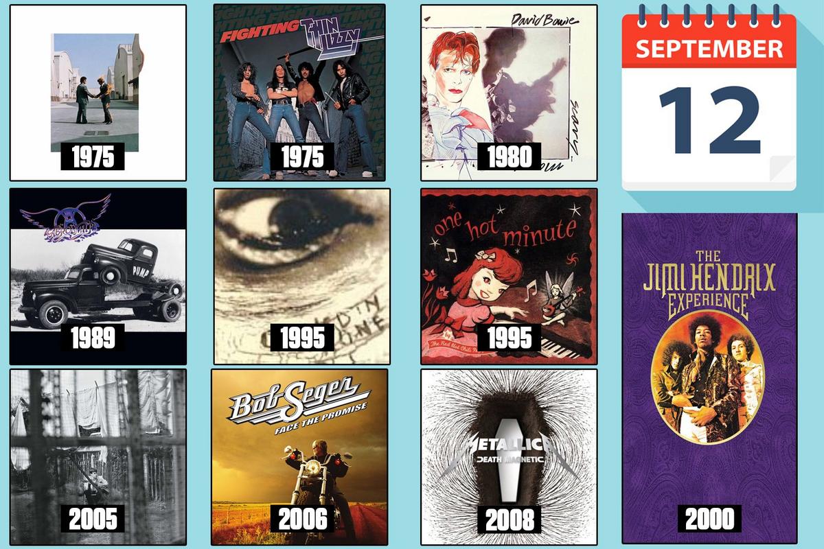 10 Famous Rock Albums That Were Released on September 12