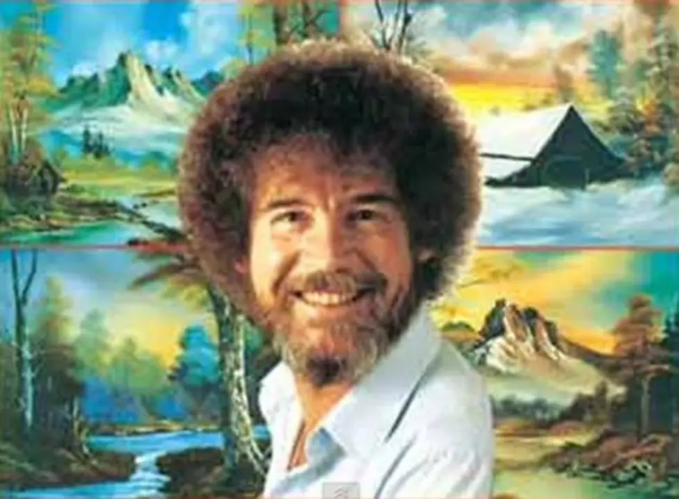 Street Painter Goes Bob Ross In Less Than Two Minutes [Video]
