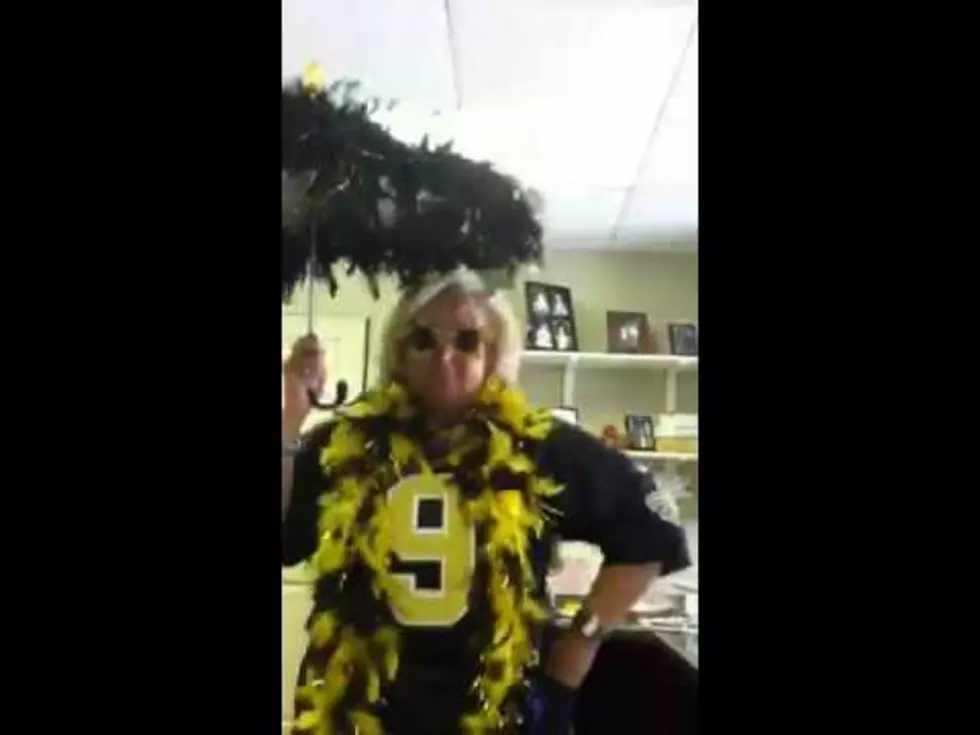 This Is One Super Saints Fan [Video]