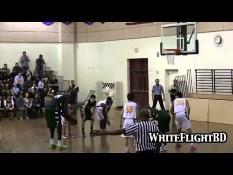 7 Foot 5 Inch High School Basketball Player Has Unfair Advantage [Video]