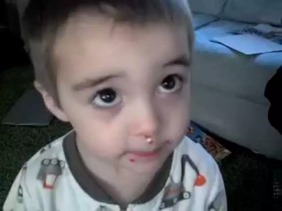 Kid Denies Eating Ice Cream Sprinkles, Even Though It’s All Over His Face [Video]