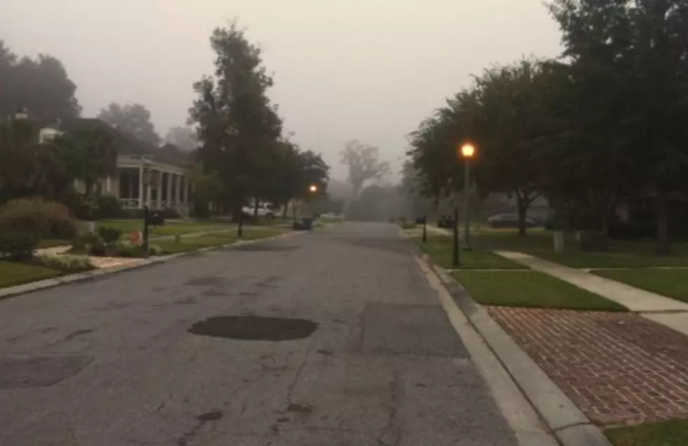 Lafayette Weather &#8211; Foggy Start, Then Much Cooler