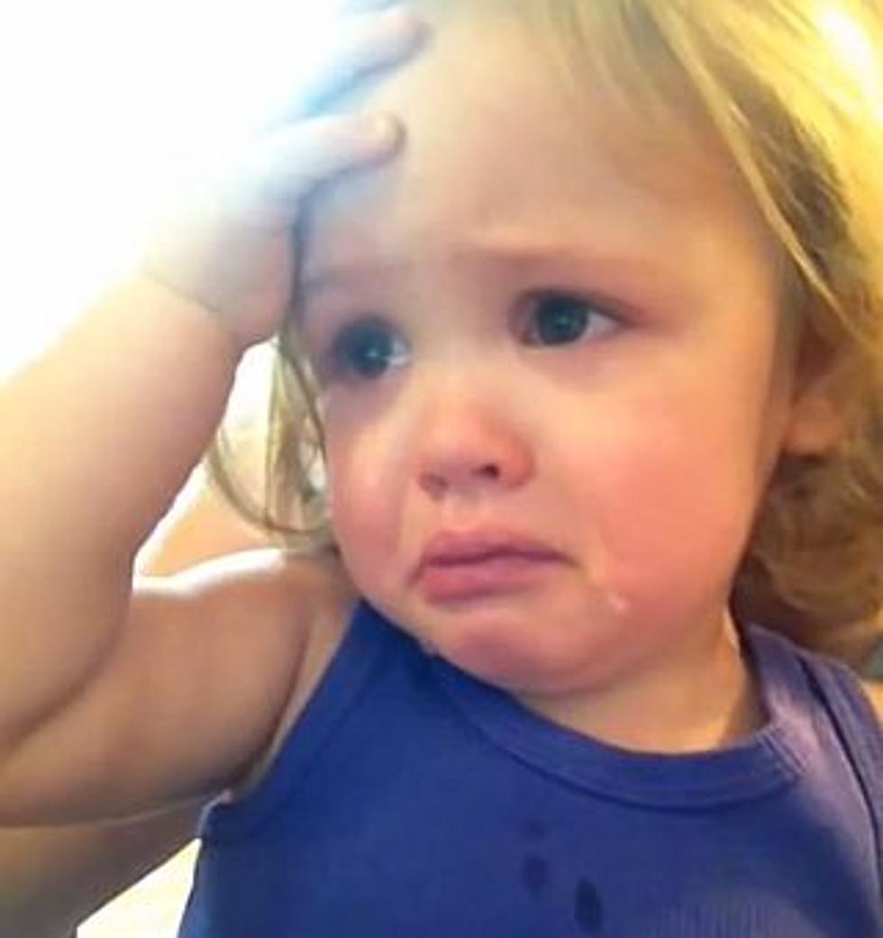 Little Girl Gets VERY Emotional Watching Parents Wedding Video [Video]