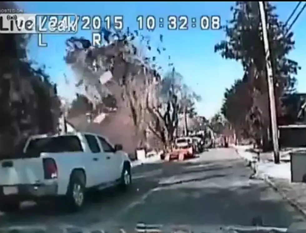 Police Dash Cam Catches House Exploding From Gas Leak In Stafford, NJ [Video]
