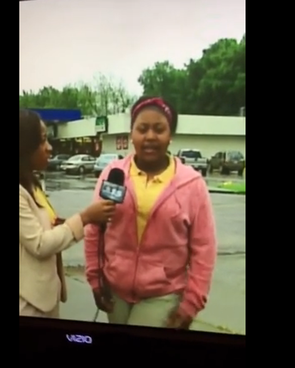 Girl Pees On Herself During Live TV Interview [Video]
