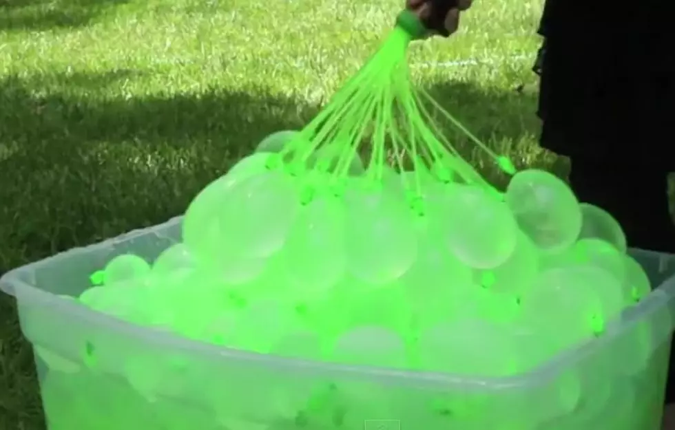 100 Water Balloons In Seconds