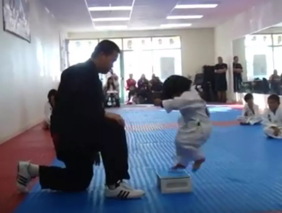 Cutest Karate Kid Ever [Watch]