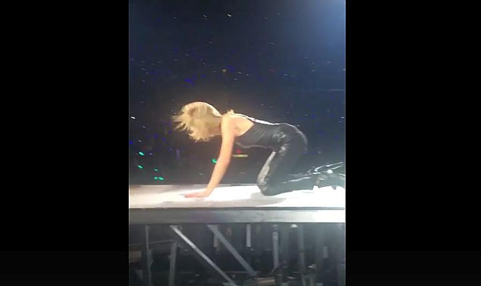 Two Guys Attempt To Drag Taylor Swift Off Stage Mid-Song [Watch]