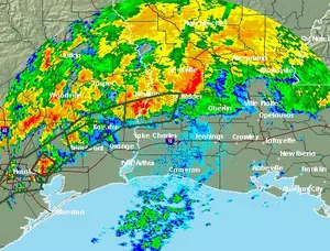 Severe Weather Threat For South Louisiana Today