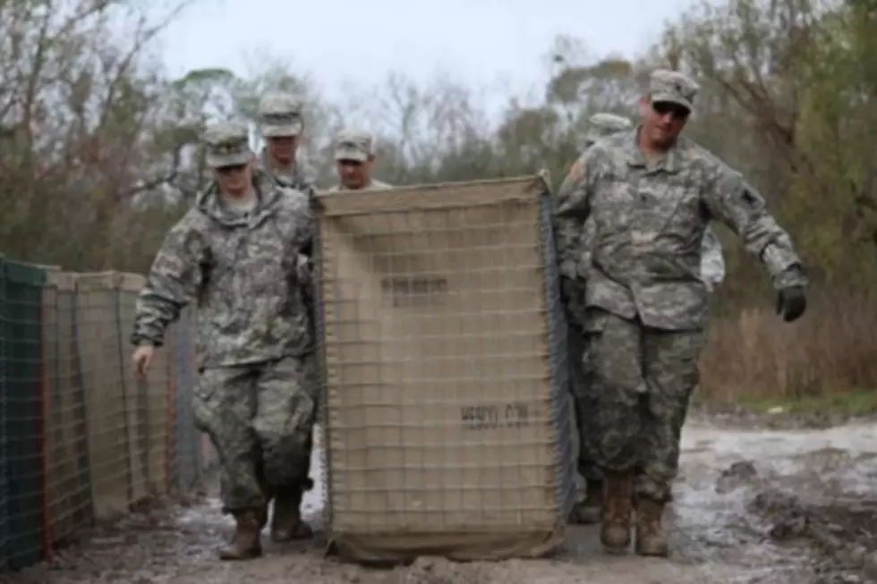 National Guard Constructing Levees In Several Louisiana Parishes