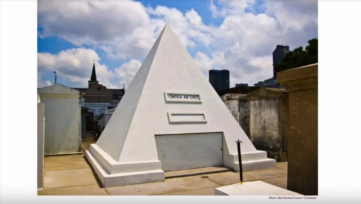 Did You know About Nicolas Cage's Strange Pyramid Tomb In New Orleans?