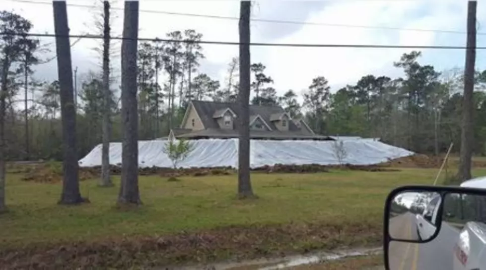 Family Builds Levee