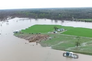 Louisiana Community Basically An Island After Levee Breach