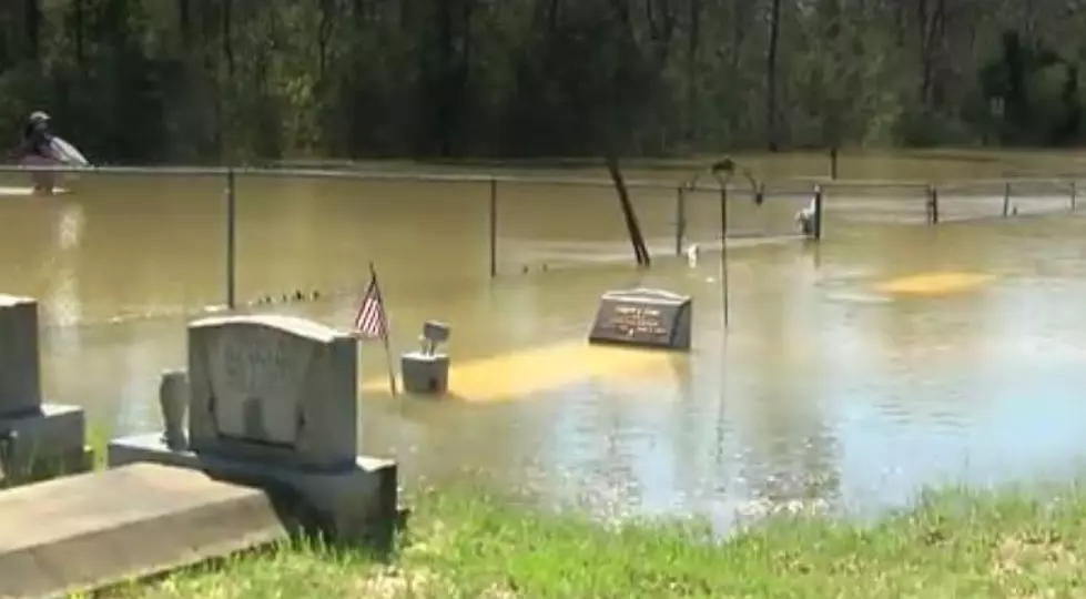 Louisiana’s Flooding Is Starting To Unearth Caskets