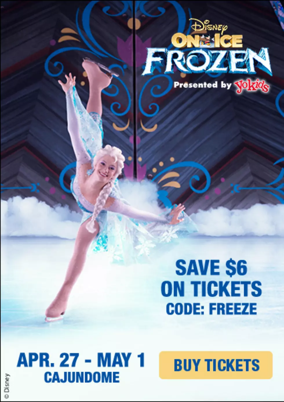 Discount Code for Disney On Ice Frozen Tickets
