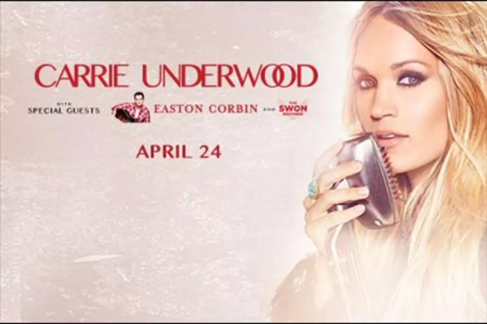 Last Day For Free Carrie Underwood Tickets &#038; Easton Corbin VIP Pre-Party Passes