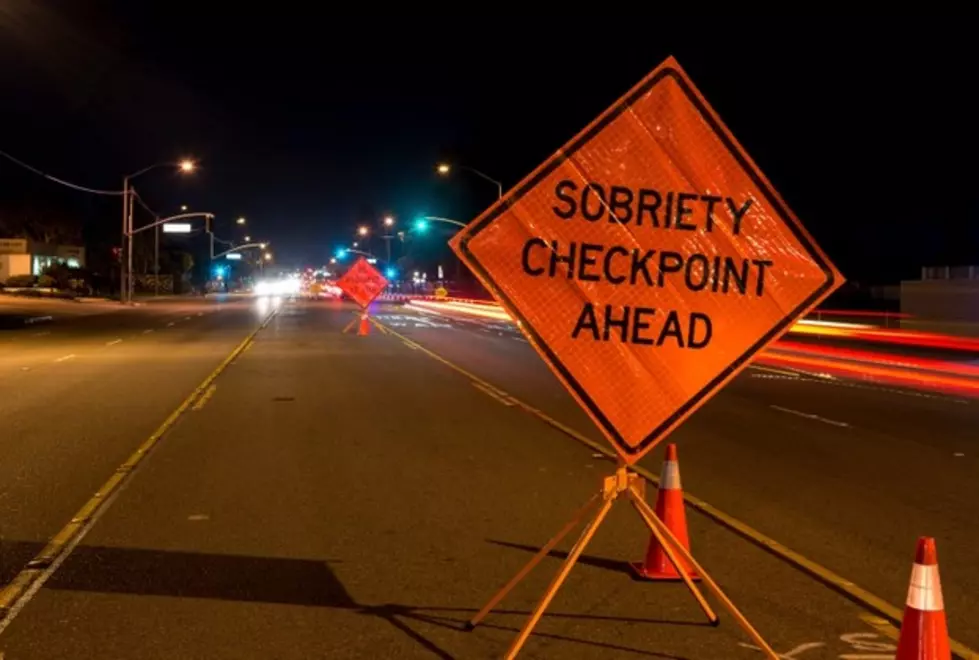 Sobriety Checkpoint Scheduled For Friday