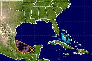 Tropical System Showing Signs Of Stregnthening