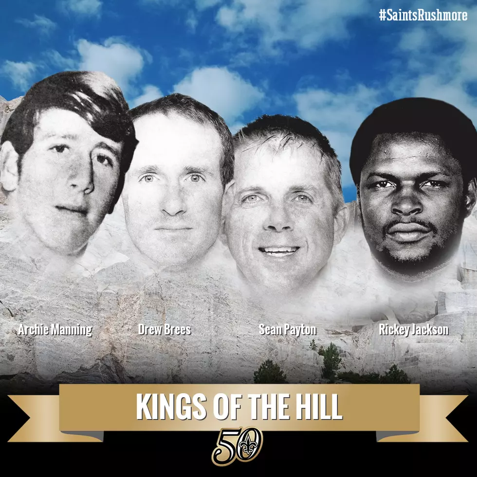 Saints Mount Rushmore