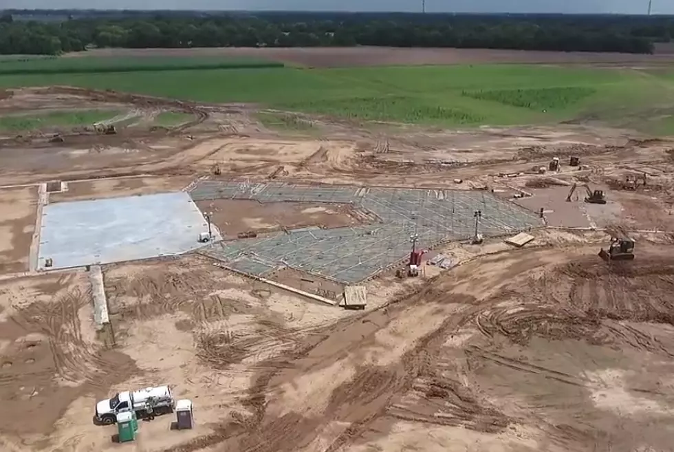 Drone Footage Of Construction Progress At Southside High School [Video]