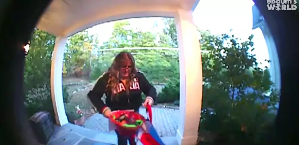 Woman Without Any Kids Along With Her Caught Stealing Entire Bowl Of Halloween Candy [Video]