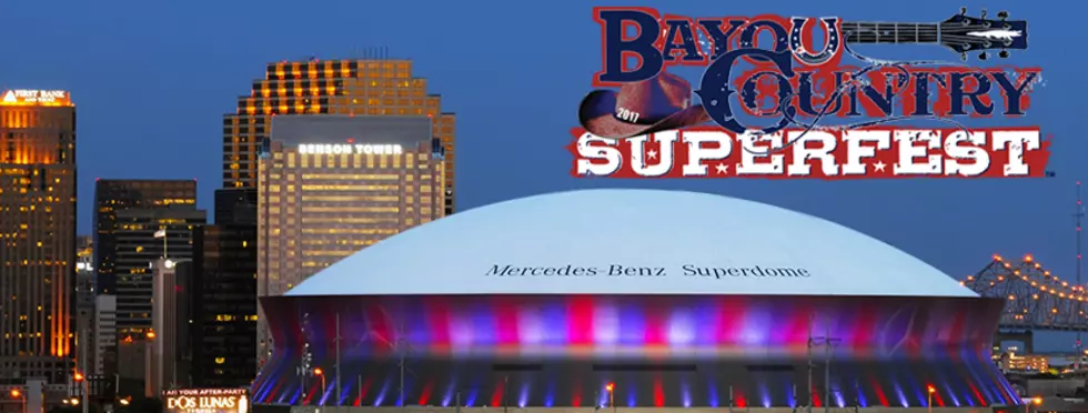 Bayou Country Superfest 2017 Lineup And Pre-Sale Code