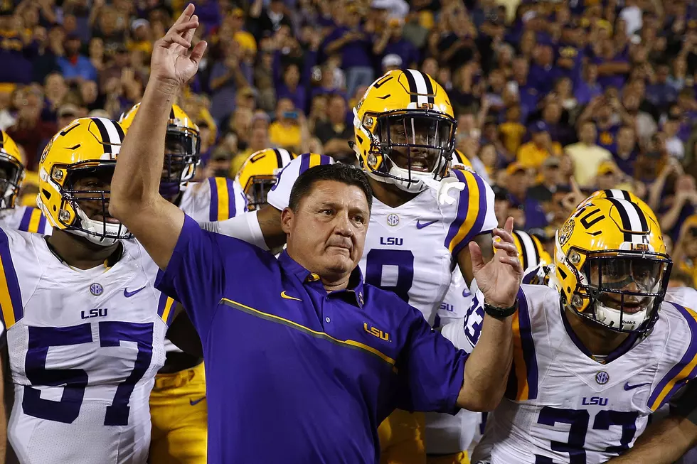 LSU's Ed Orgeron Responds to Viral Locker Room Video