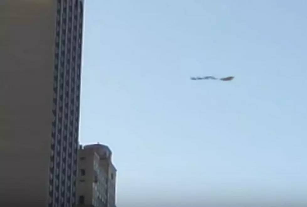 Santa Claus Caught On Video Flying Over New York City Video