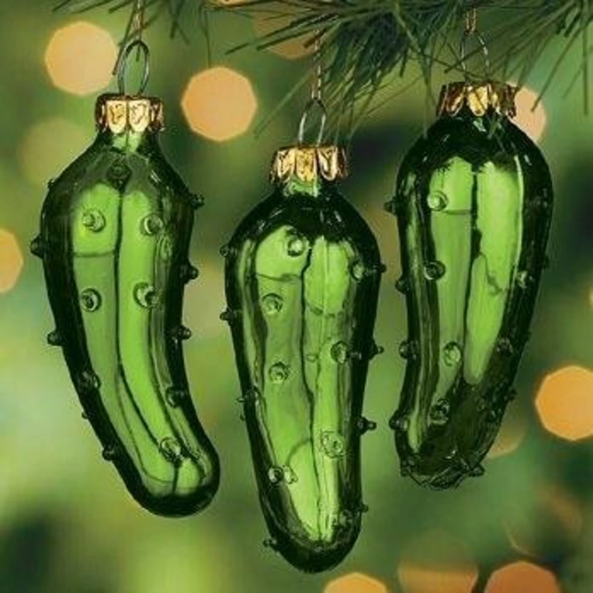 The Mysterious Christmas Tradition Of 'The Christmas Pickle' Or 'Hide