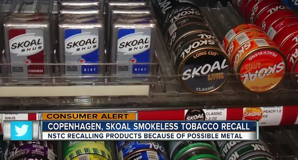 Skoal, Copenhagen And Other Smokeless Tobacco Recall