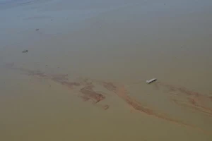 Coast Guard Monitoring Oil And Gas Leak Near Venice Louisiana