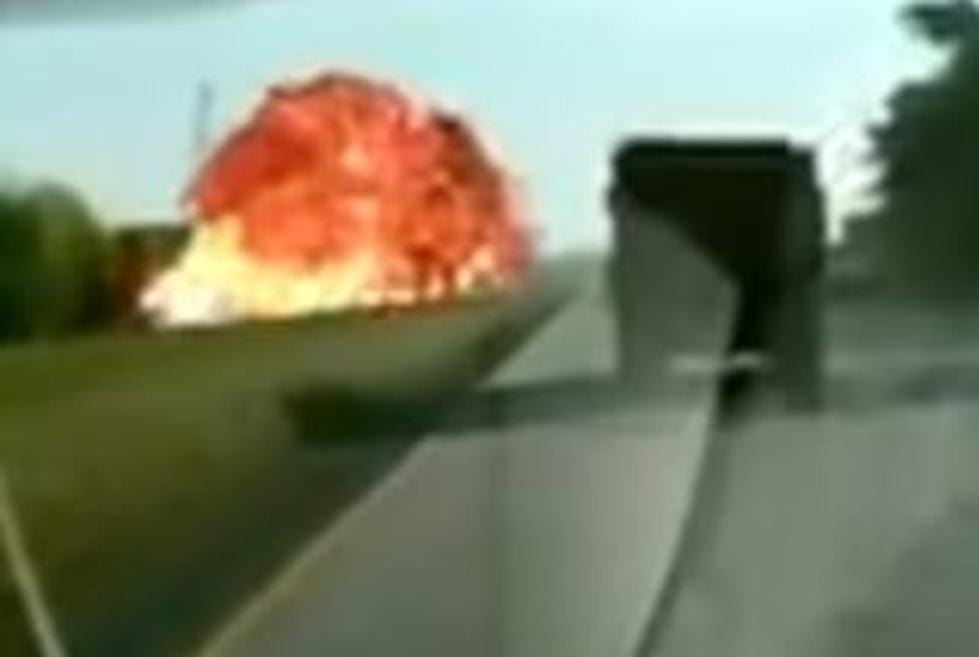Explosive Crash On Louisiana Interstate Caught On Cam [Video]