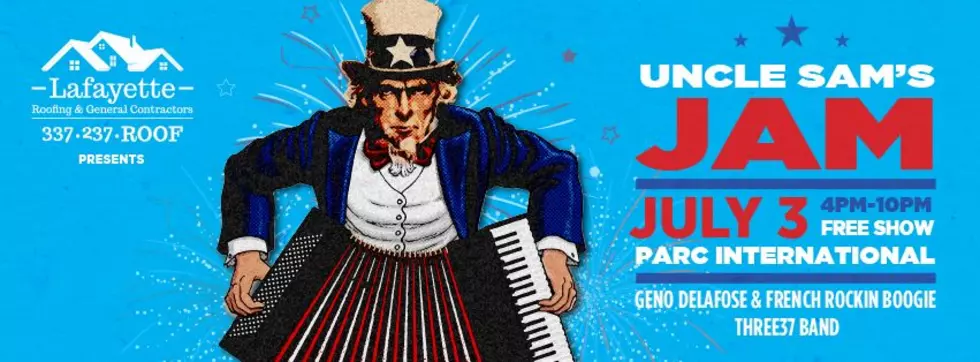 Uncle Sam&#8217;s Jam Set for July 3rd at Parc International in Lafayette