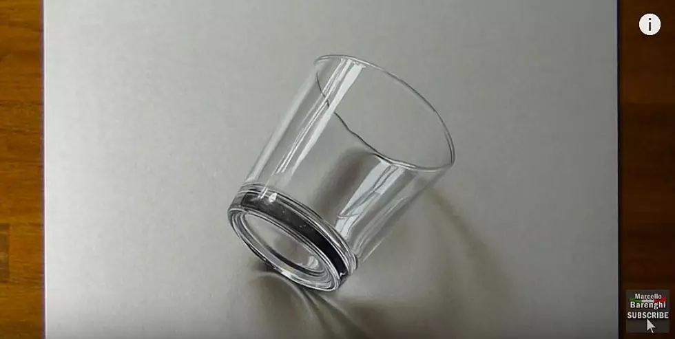 Watch This Guy’s Mind Blowing Drawing Of A Simple Drinking Glass [Video]