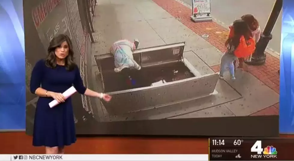 Woman Distracted By Texting Horribly Falls Into Hole In Sidewalk [Video]