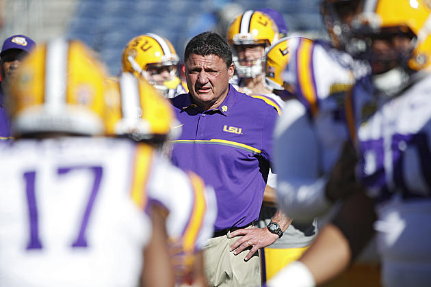LSU&#8217;s Ed Orgeron Weekly Press Conference-Rice Win