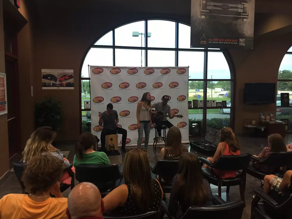 Danielle Bradbery Performs for 97.3 The Dawg Listeners at Hub City Ford [Photos]