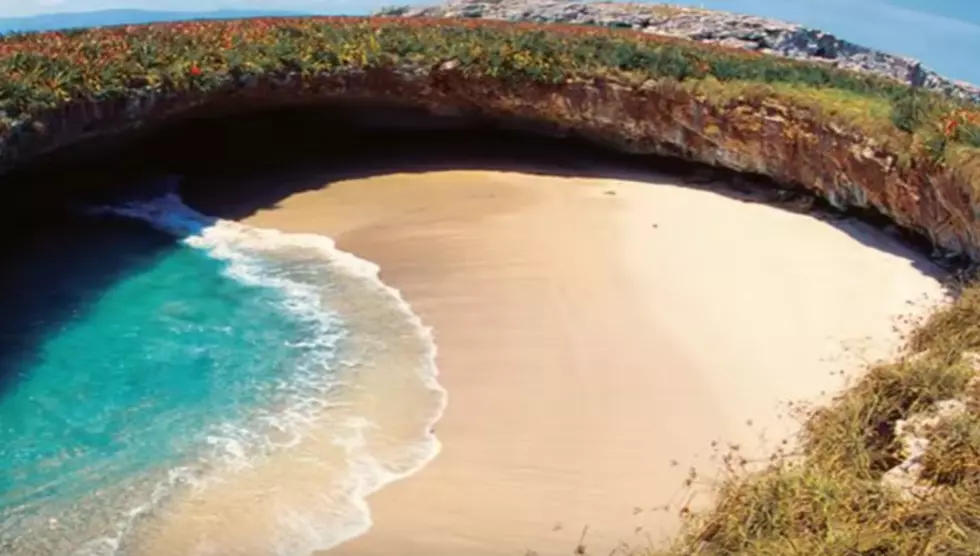 Mexico’s Hidden Beach Of Love Is Really The Bomb [Video]